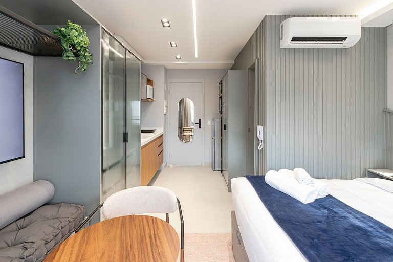 Prime Studio c/ Piscina Rooftop | Ibira e Paulista